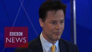 Nick Clegg Im not going to be Prime Minister BBC News