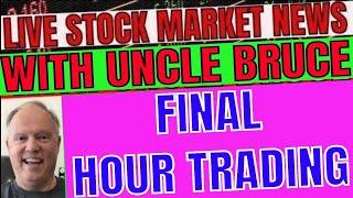 AS GAMESTOP STOCK DROPS OPTIONS LOSE VALUE LIVE STOCK TRADING IN PLAIN ENGLISH WITH UNCLE BRUCE