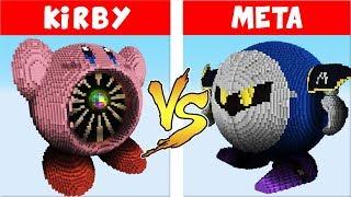 Super Smash Bros. Ultimate vs. Minecraft - Kirby vs Meta Knight
