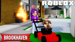 Our first time playing Brookhaven  Roblox