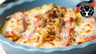 Loaded Ham & Mashed Potato Casserole  Leftover Ham Casserole  MyGerman.Recipes