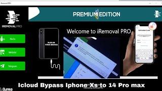 BOOM  Icloud Bypass Iphone Xs to 14 Pro max los1516.6.1 iCloud bypass 2024