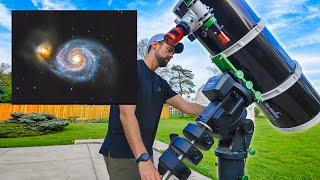 Using a REFLECTOR TELESCOPE for Galaxy Photography