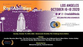 ReelAbilities Film Festival Los Angeles - Easterseals Disability Film Challenge Q&A Open Captions