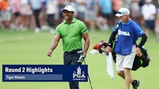 Tiger Woods Shoots One-Under 69  Round 2  PGA Championship  2022