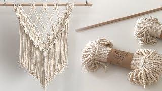 How to make Macrame wall hanging? Easy DIY for Macrame Beginners