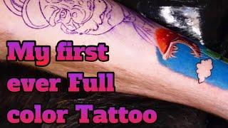 MY FIRST EVER FULL COLOR TATTOO…Here’s what happened  by @mr.reyesink