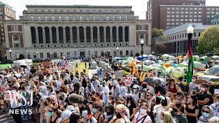 Columbia Suspends Students as Pro-Palestinian Encampment Remains Past Deadline  WSJ News