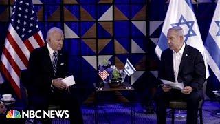 Americans are worried Biden meets with Netanyahu during Israel visit