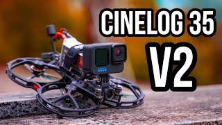 The BEST GoPro CINEWHOOP just got BETTER GEPRC Cinelog 35 V2 Review