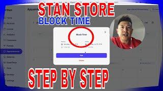   How To Block Schedule Time On Stan Store 