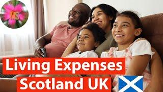 Family Monthly Living Expenses  Budgeting for a family of 4 in Scotland UK