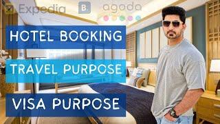 How to Book Hotel Booking Without Payment  For Visa Application  For Travel Purpose