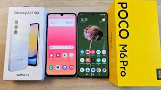 SAMSUNG GALAXY A25 VS POCO M6 PRO - ЧТО ВЫБРАТЬ? ПОЛНОЕ СРАВНЕНИЕ