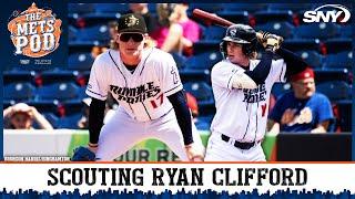 Scouting Mets prospect Ryan Clifford in the field and at the plate  The Mets Pod  SNY