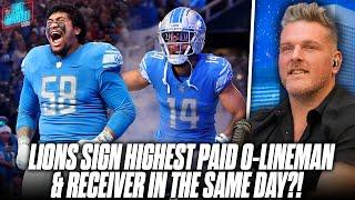 Lions Extend Penei Sewell 4 Years $112 Million Hours After Signing Amon-Ra St Brown?  Pat McAfee