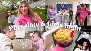 Day In My life Solo Parent Play Date & Girls Night