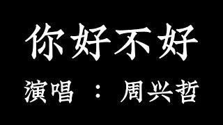 你好不好  Eric周兴哲【拼音歌词 Pinyin Lyrics】《能不能继续对我哭 对我笑 对我好》