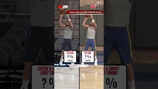 NBA 2K25 How to Shoot Best Jumpshot Shot Timing Tips #nba2k25 #2k25