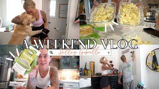 WEEKEND VLOG BEING PRODUCTIVE HOME DIY PRIME PURCHASES ORGANIZING MEAL PREP  Holley Gabrielle