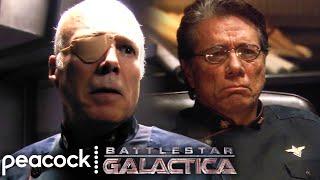 Battlestar Galactica  Saul Tigh Reveals Hes a Cylon