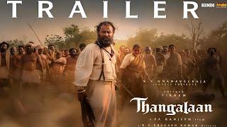 Thangalaan Trailer -  HINDI  l Chiyaan Vikram l Pa Ranjit l E K Gnanavelraja l G V Prakash Kumar