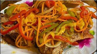 Jamaican Escovitch Fish Fried Fish Pickled Vegetables