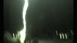 INCREDIBLE lightning strike video