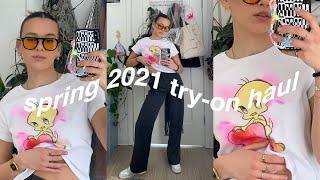 try-on haul  springsummer trends