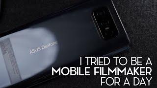 A Mobile Filmmaker for a Day  ASUS Zenfone 8 Flip Cinematic Test &  Review