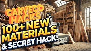 Carveco Hacks - 100+ New Materials & a Secret Switch Hack