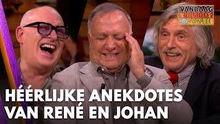 René en Johan vertellen héérlijke anekdotes in laatste uitzending Vandaag Inside Oranje