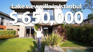 Lake view villa in Istanbul $650000  Turkey Vlog #10