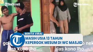 Masih Berusia 13 Tahun Sepasang Remaja Terpergok Mesum di Masjid