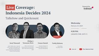 Live Coverage Indonesia Decides 2024  Talkshow & Quickcount