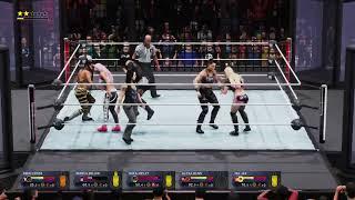 Elimination chamber 2022 Liv Morgan vs Rhea Ripley vs Bianca Belair vs Nikki A.S.H. vs Alexa Bliss..