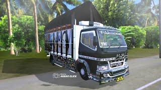 Pesona Mod Truck Canter My Black Terbaru Bussid  Mod Canter My Black by Aldovadewa