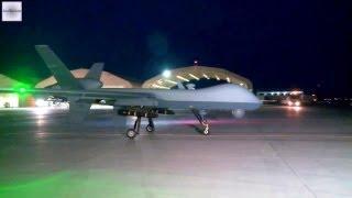 MQ-9 Reaper Night Launch