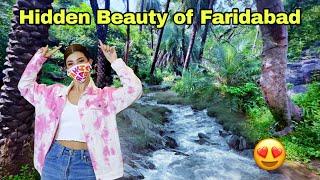 Hidden Beauty of Faridabad   Kempty fall in Faridabad  #beautiful