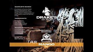 Drakes Magnus Mango N.E.T  Tobacco Fusion  Honey mango & Greek Basma Oriental perfectly blended