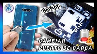  LG Q60 NO CARGA COMO CAMBIAR PUERTO DE CARGA 