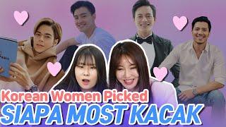 Korean women pick their type among 6 Malaysian Actors｜Blimey