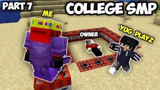 I Banned the OWNER of the MOST TOXIC College Minecraft SMP Server With @YugPlayz and @DentaHindi69..