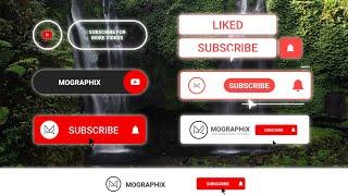 YouTube Subscribe Button Templates  Free Green Screen Subscribe Button Animation  Alight Motion