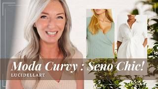 LOOK TANTO SENO MODA PER CHI HA TANTO SENO ELEGANTE CON IL SENO ABBONDANTE MODA CURVY Lucidellart