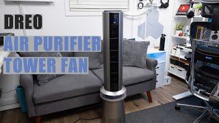 Dreo Smart Air Purifier Tower Fan MC710S Review  Dyson Tower Fan Alternative