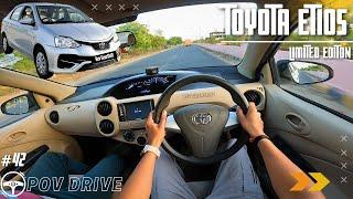 2018 TOYOTA ETIOS  1364CC 67BHP  POV DRIVE #42  REV GEARSHIFT #toyota #etios #toyotaetios #asmr