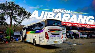 MANTAP. Sepi Unitnya Rame Penumpangnya Terminal Bus Ajibarang.