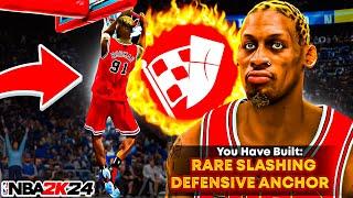 Park Gameplay of My ULTRA RARE Slashing Defensive Anchor Build in NBA 2K24