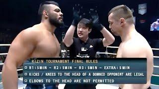 Amir Aliakbari Iran vs Mirko CRO COP Filipovic Croatia  KNOCKOUT MMA Fight HD 60 fps